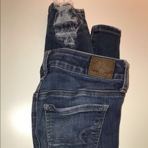 American eagle light wash pants